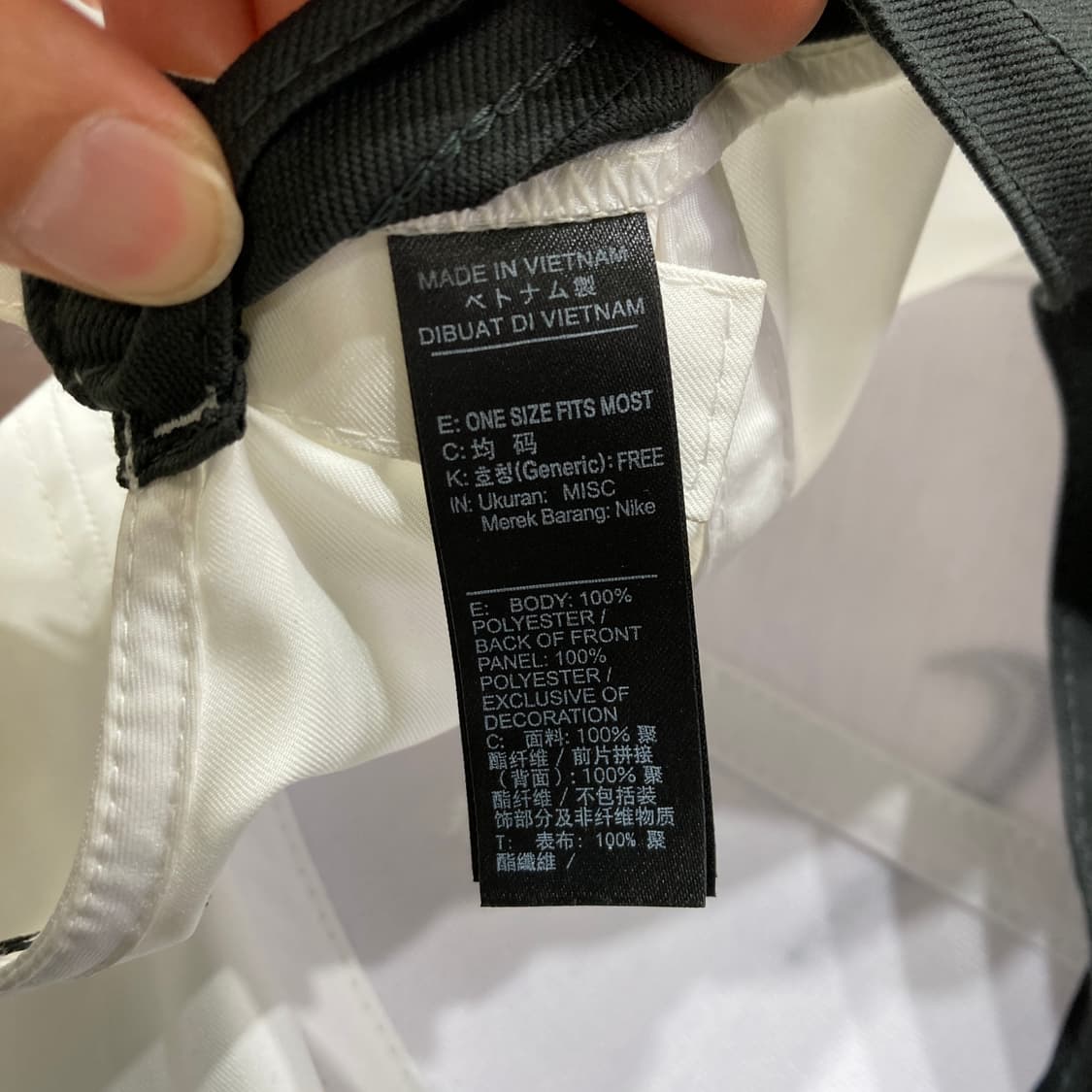 나이키 드라이핏 볼캡 화이트 F  상품이미지6