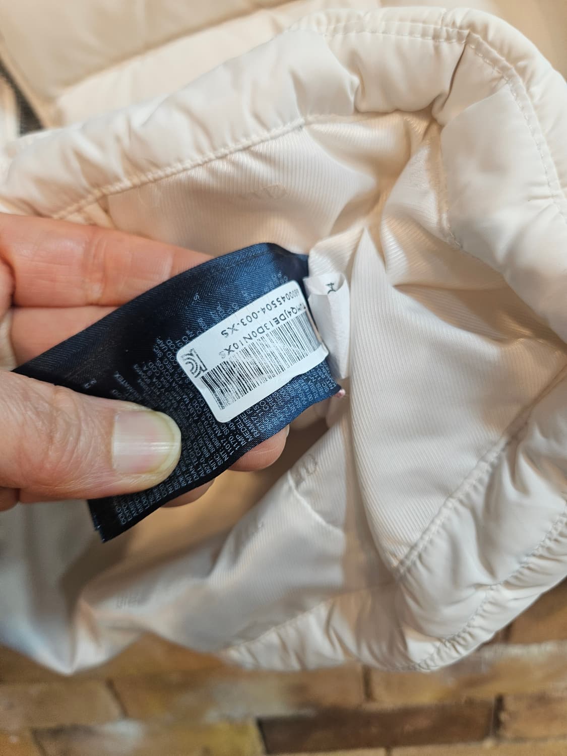 타미힐피거 화이트 여성 패딩 점퍼 상품이미지7