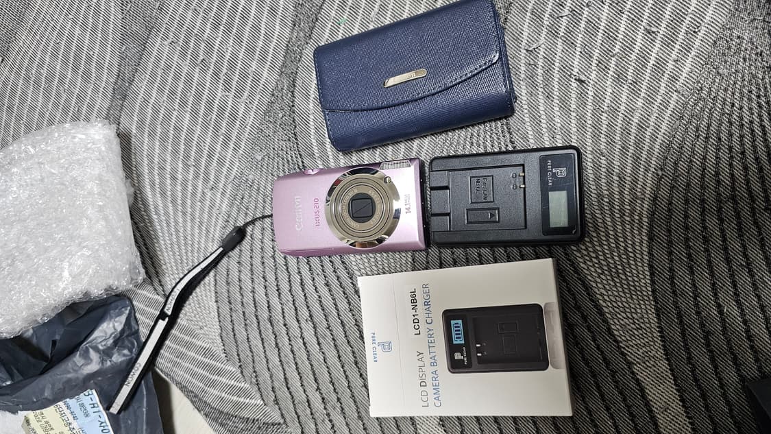 캐논 IXUS 210 핑크 디지털 카메라 판매합니다 상품이미지7