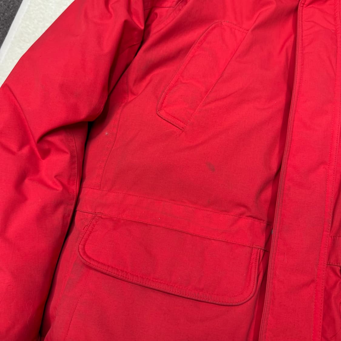 [M] 노스페이스 맥머도 구스다운 레드 패딩 상품이미지8