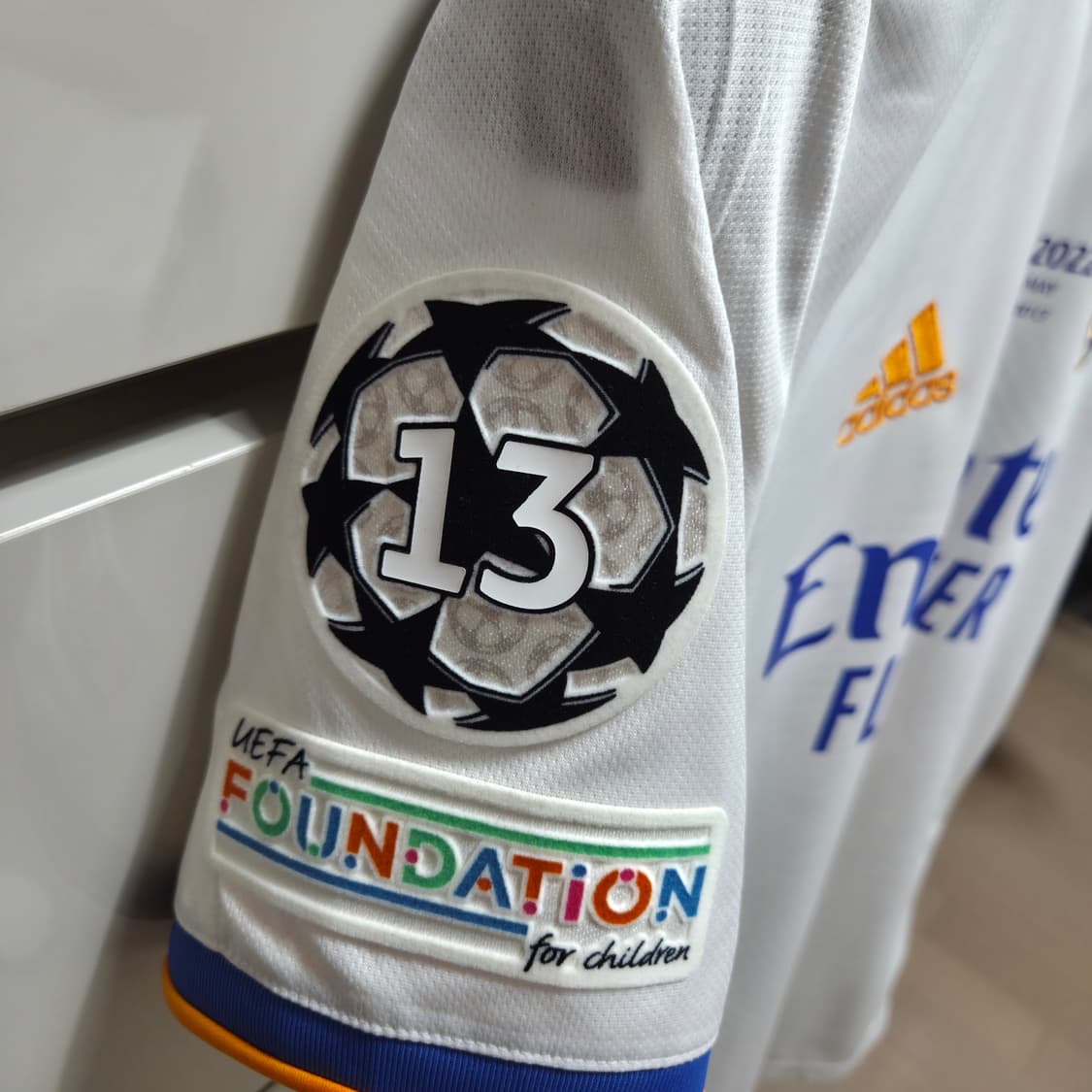 상태S 21/22 레알마드리드 홈 비니시우스 주니어 챔스버전 판매!! 상품이미지3