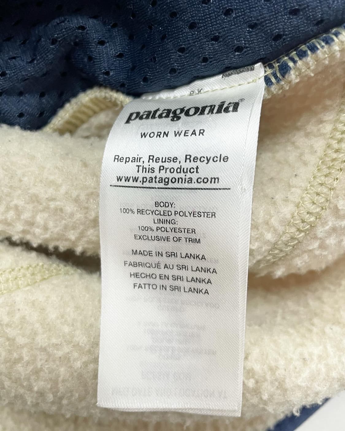 파타고니아 레트로 파일 플리스 자켓 (m/100) 상품이미지4