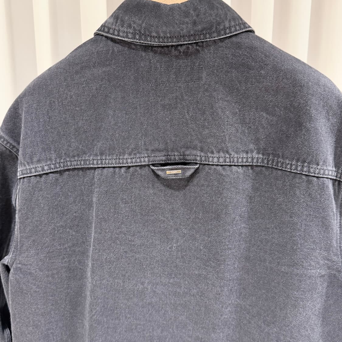 (S+급 / S) / 루이비통 모노그램 데님 워크웨어 블랙 셔츠 자켓 상품이미지7