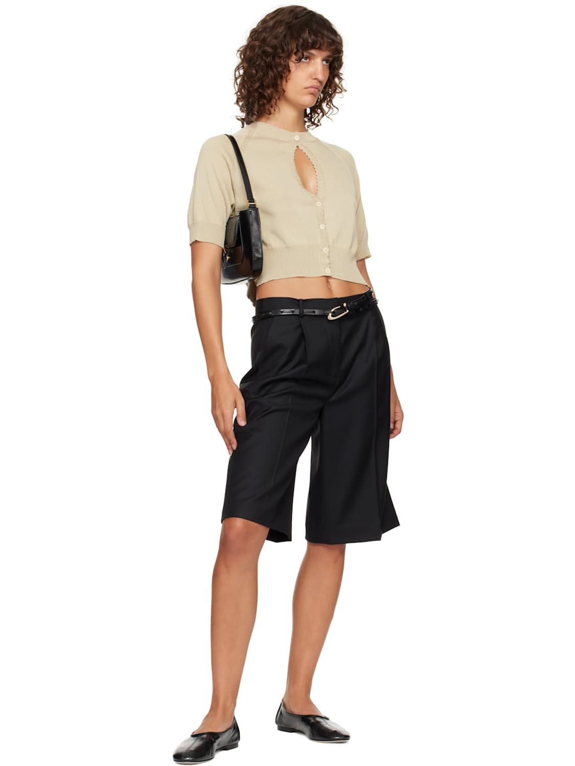 바이파 플랫슈즈 프루던스 발레BY FAR PRUDENCE BLACK 상품이미지9