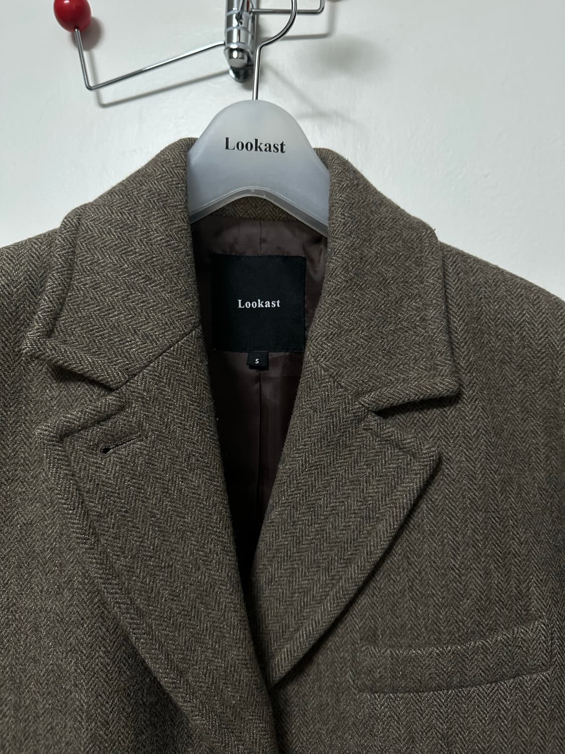 룩캐스트 소이 울 싱글코트 상품이미지4