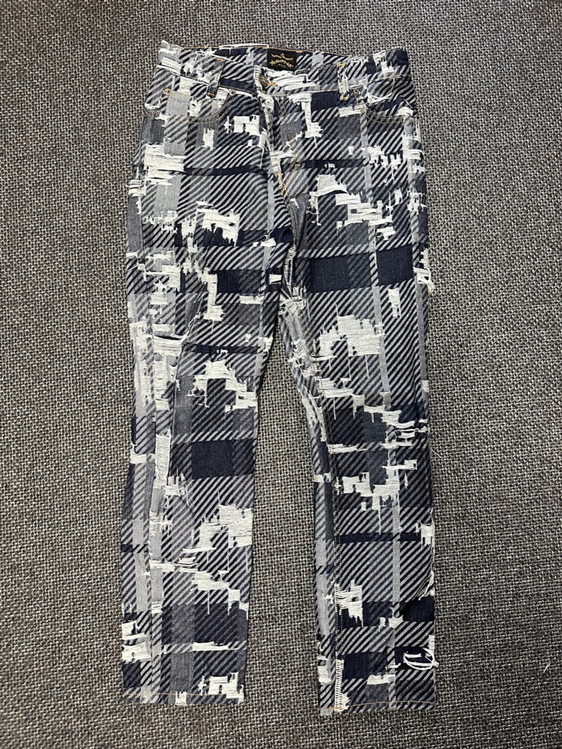 비비안 웨스트우드 패치워크 데님 상품이미지1