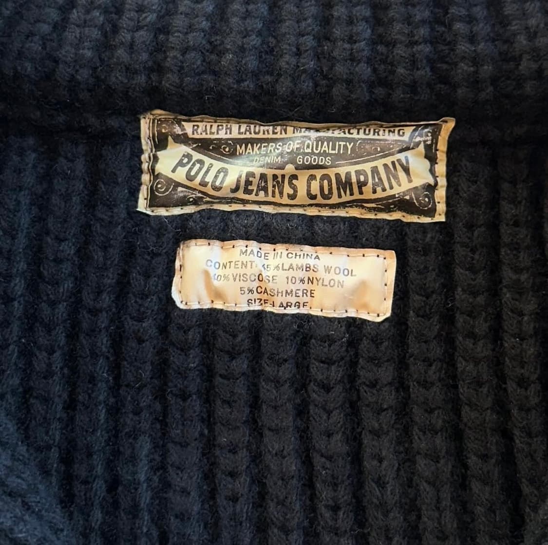 캐시미어폴로랄프로렌 하찌 스웨터 상품이미지6