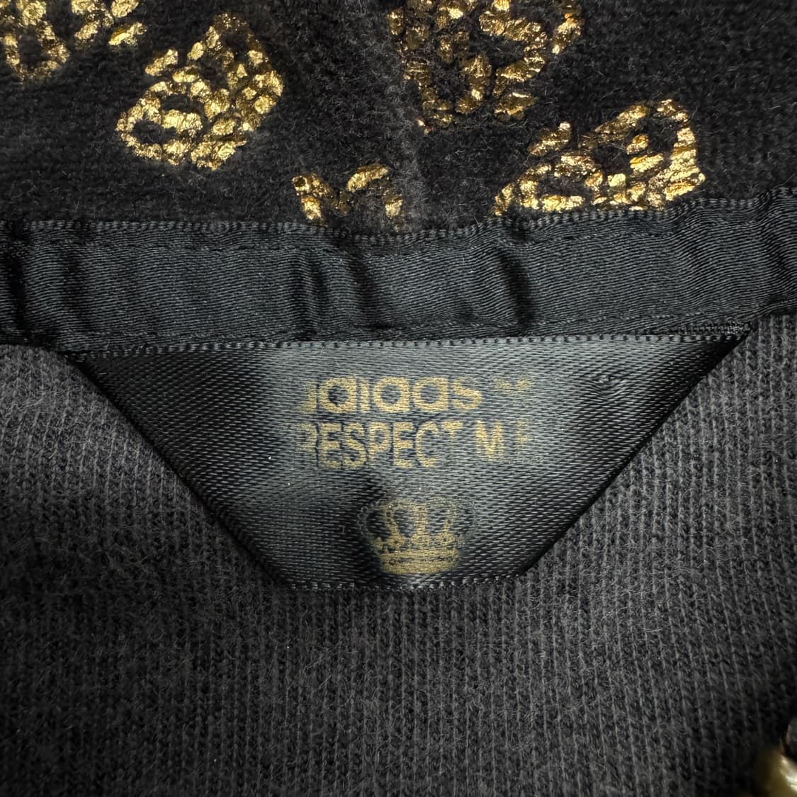 아디다스 벨벳 왕관 딱붙 후드집업 상품이미지4