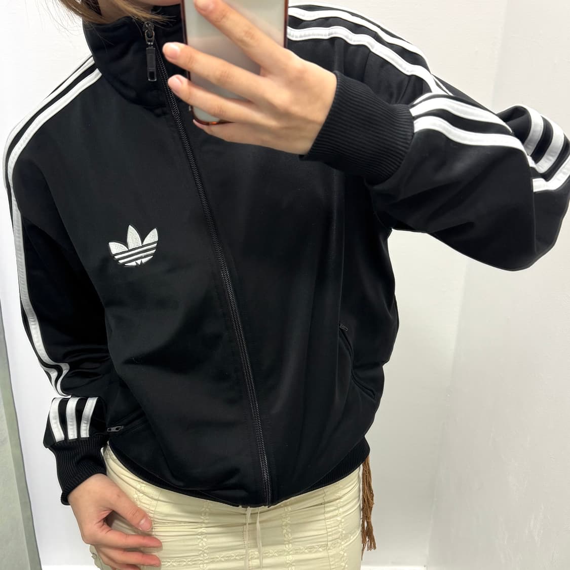 아디다스 블랙 트랙탑 져지 상품이미지2