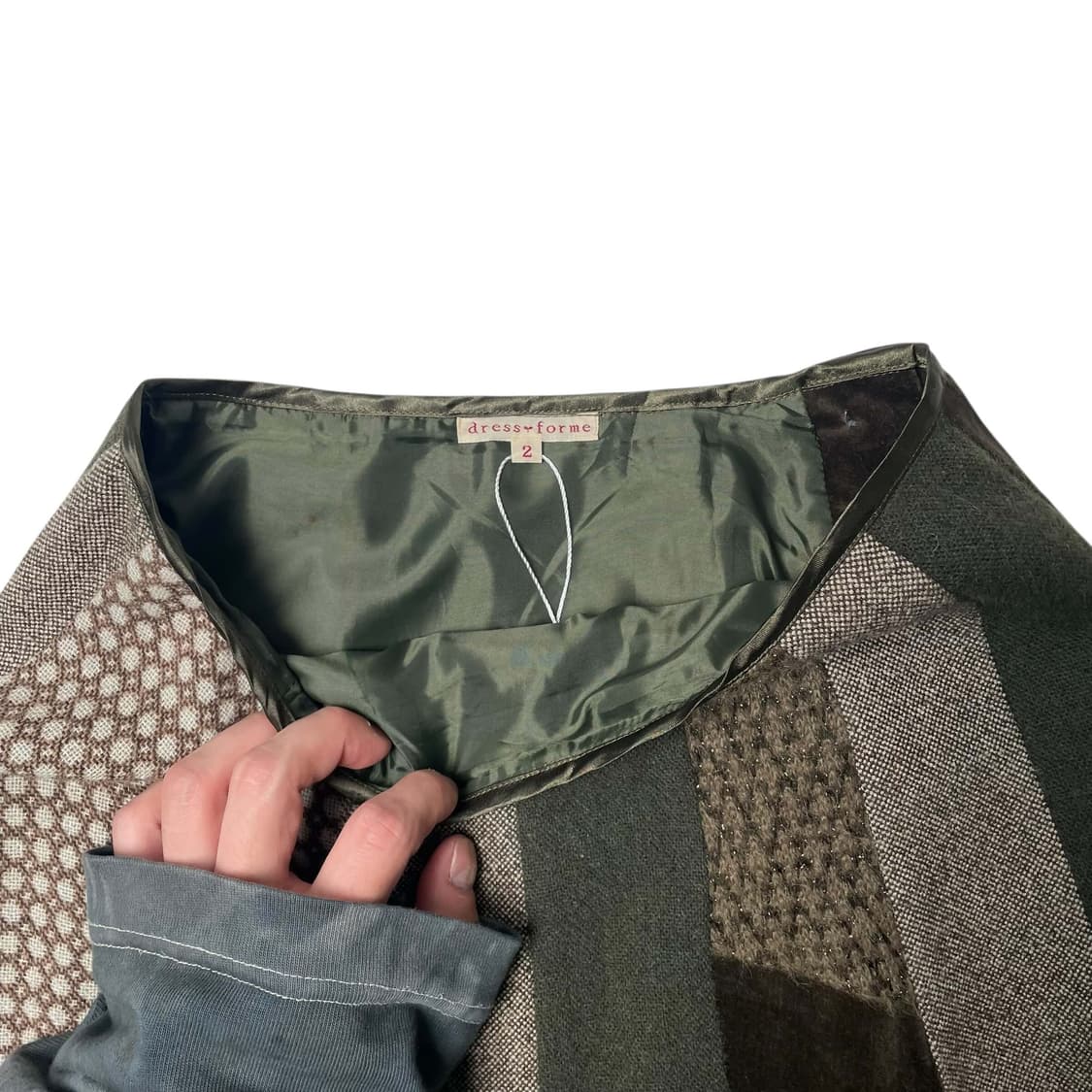 Dress for me 멀티패브릭 스커트 상품이미지6