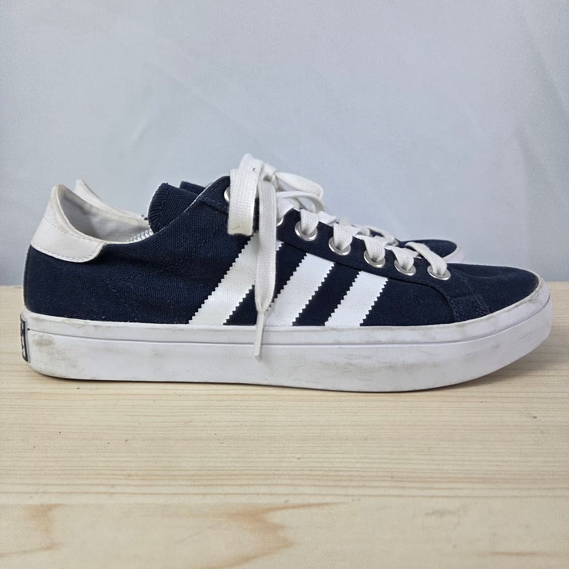 255 아디다스 네이비 삼선 스니커즈 상품이미지4