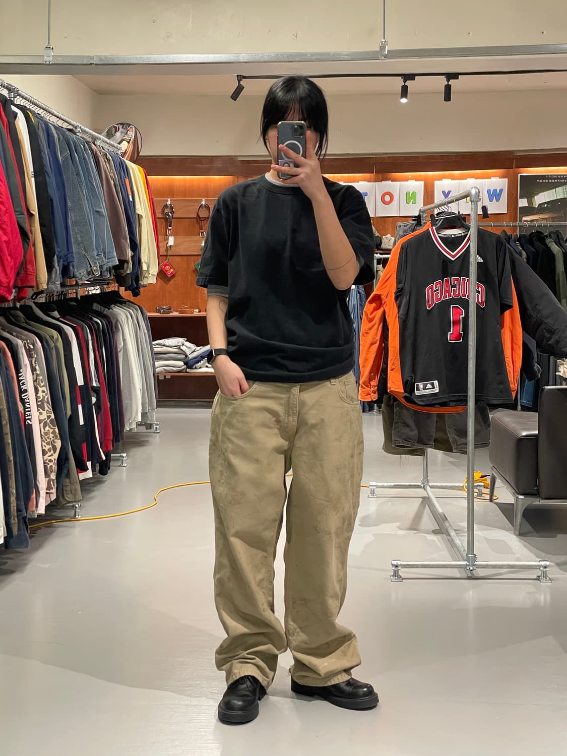 칼하트 워크 팬츠(다크베이지) 상품이미지6