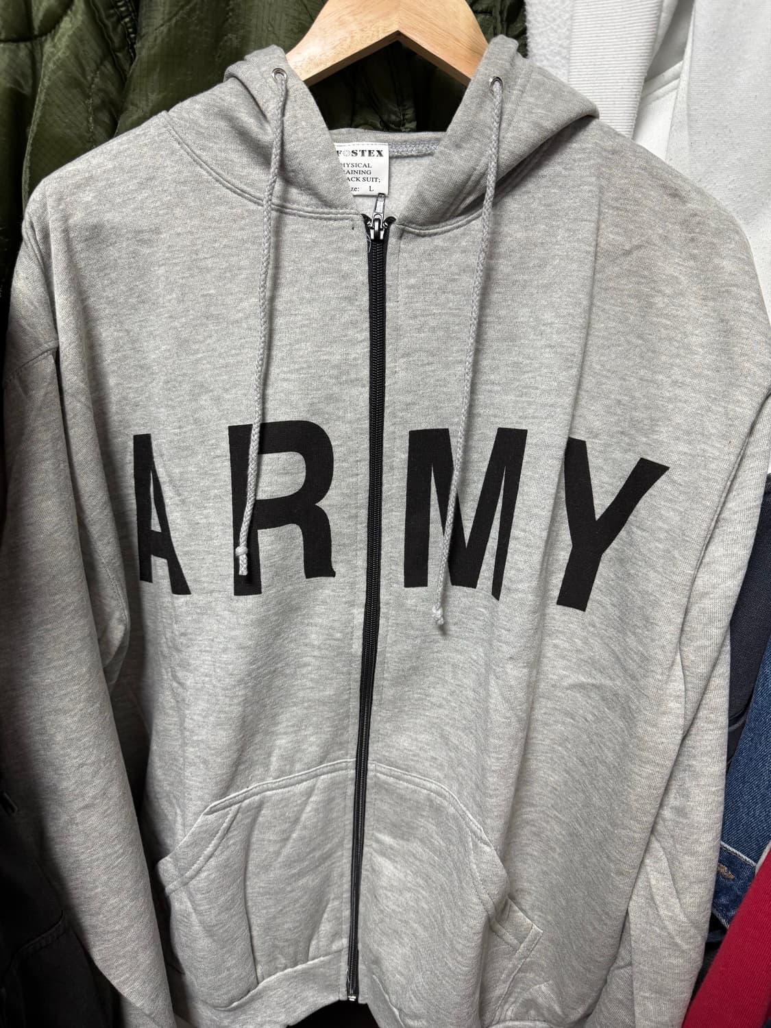 (L) 칸예 포스텍스 가먼츠 army 후드집업 새상품 yeezy yzy 상품이미지1