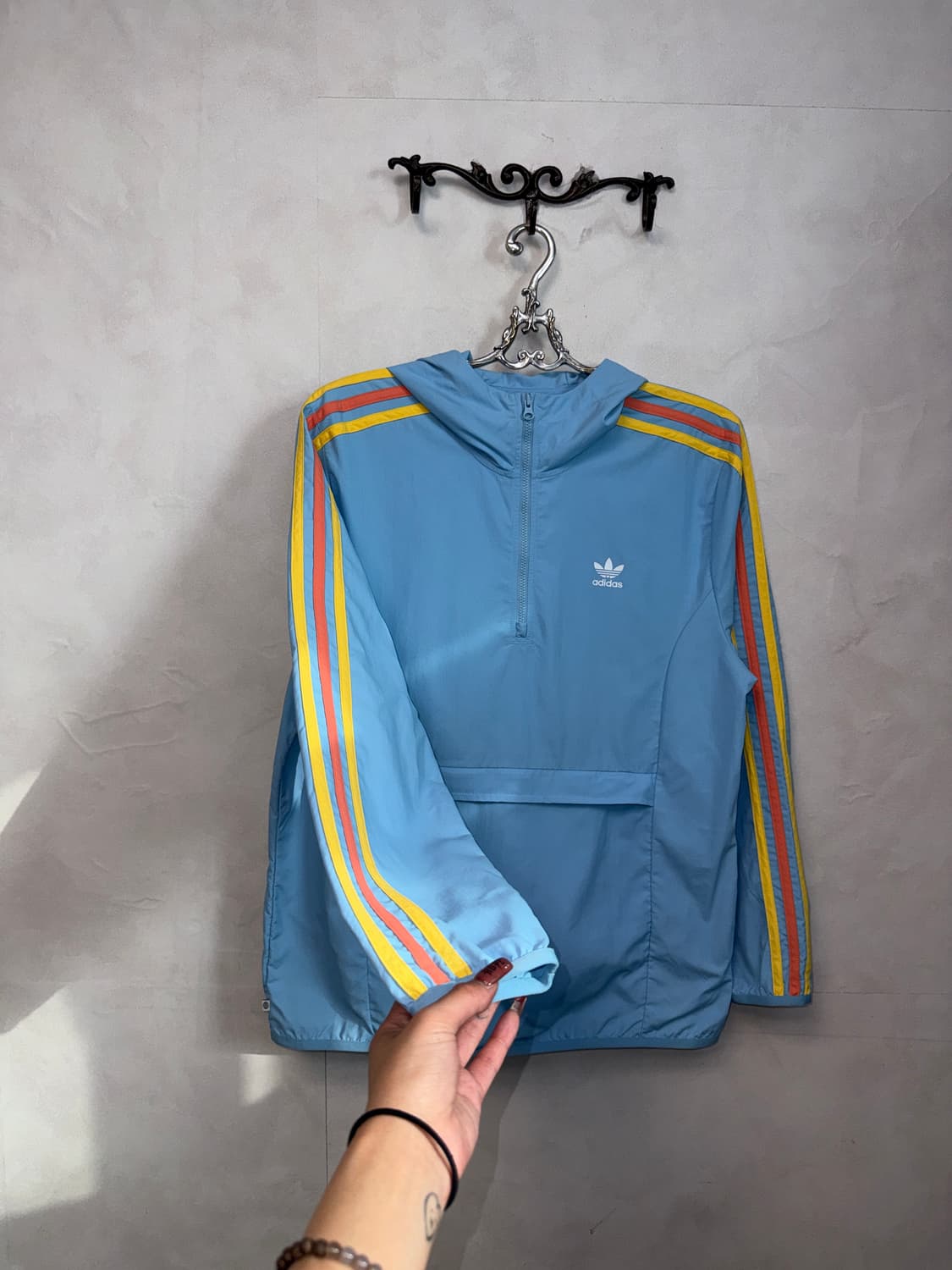 Adidas candy blue anorak windbreaker  상품이미지2