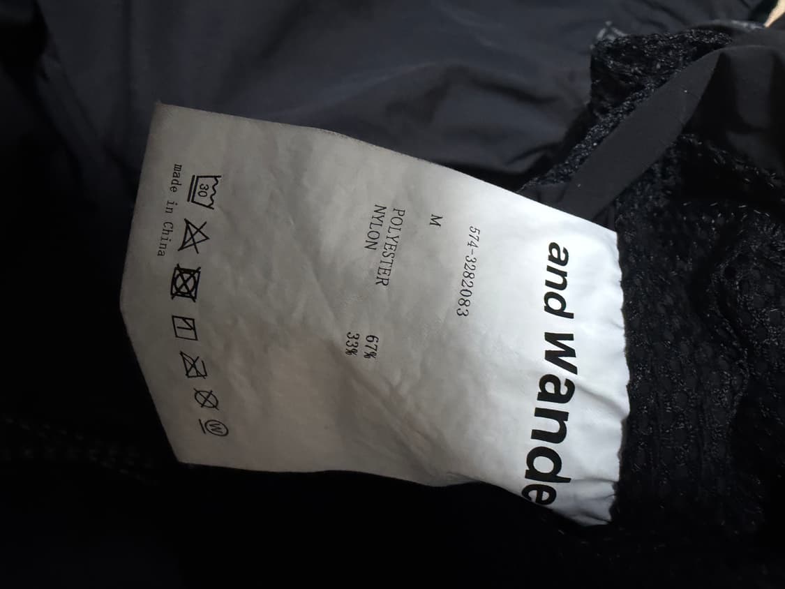 And Wander 카고팬츠 블랙 M 상품이미지5