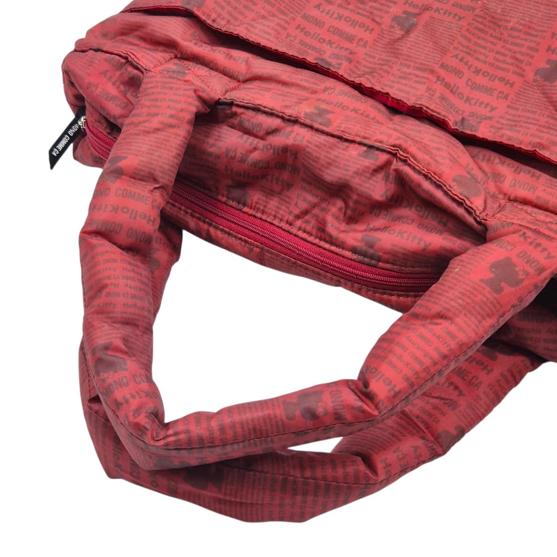 헬로키티 x 모노콤사 패디드 리본 빅 토트백 상품이미지4