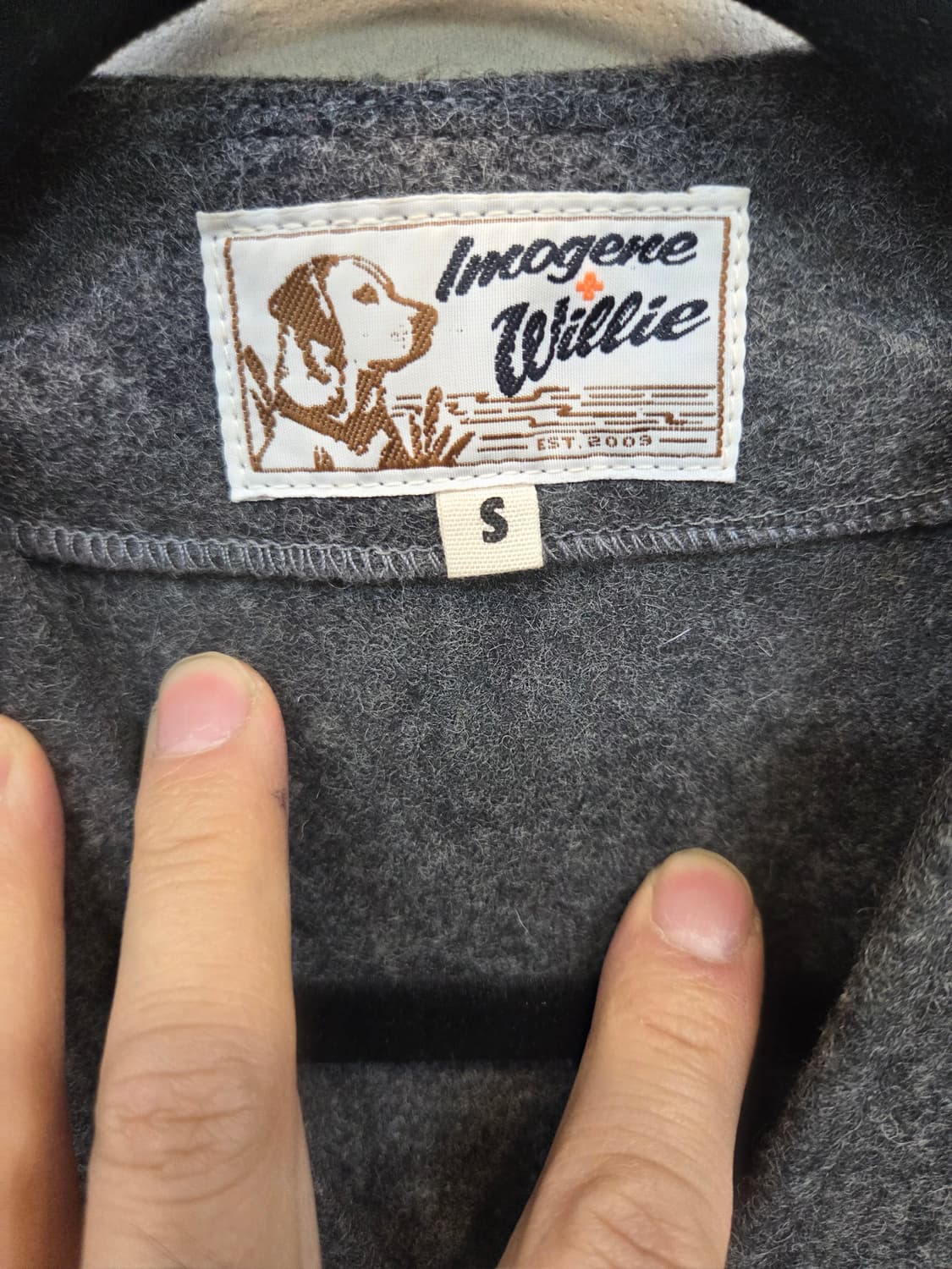 Imogene willie 빈티지 울 조끼 베스트 S 상품이미지3