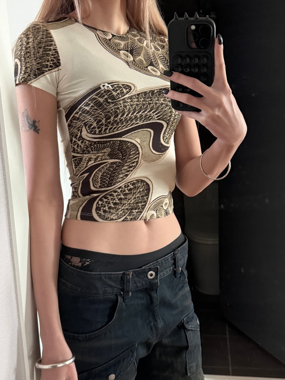 miaou beige t-shirt 상품이미지2