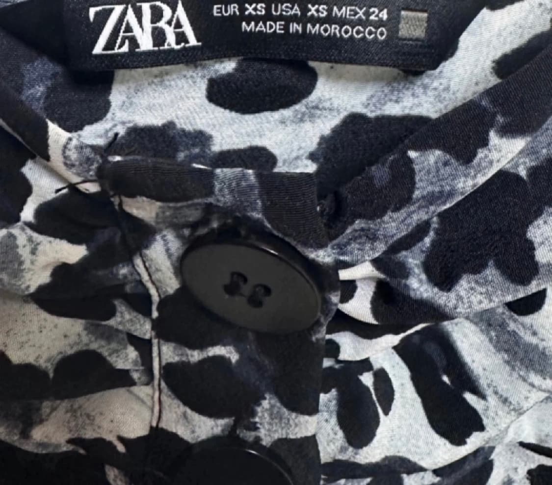 [ ZARA ] 레오파드 패턴 원피스 상품이미지5