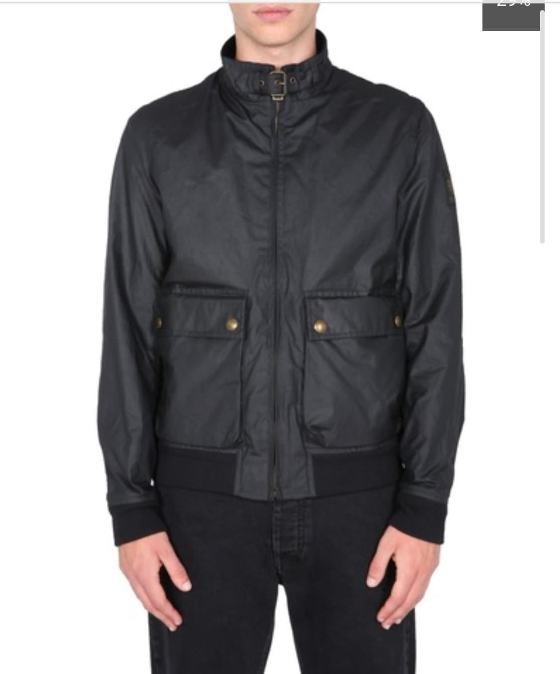 (정품) 벨스타프 스카우트  바람막이 자켓 봄버 왁싱자켓 38 상품이미지2