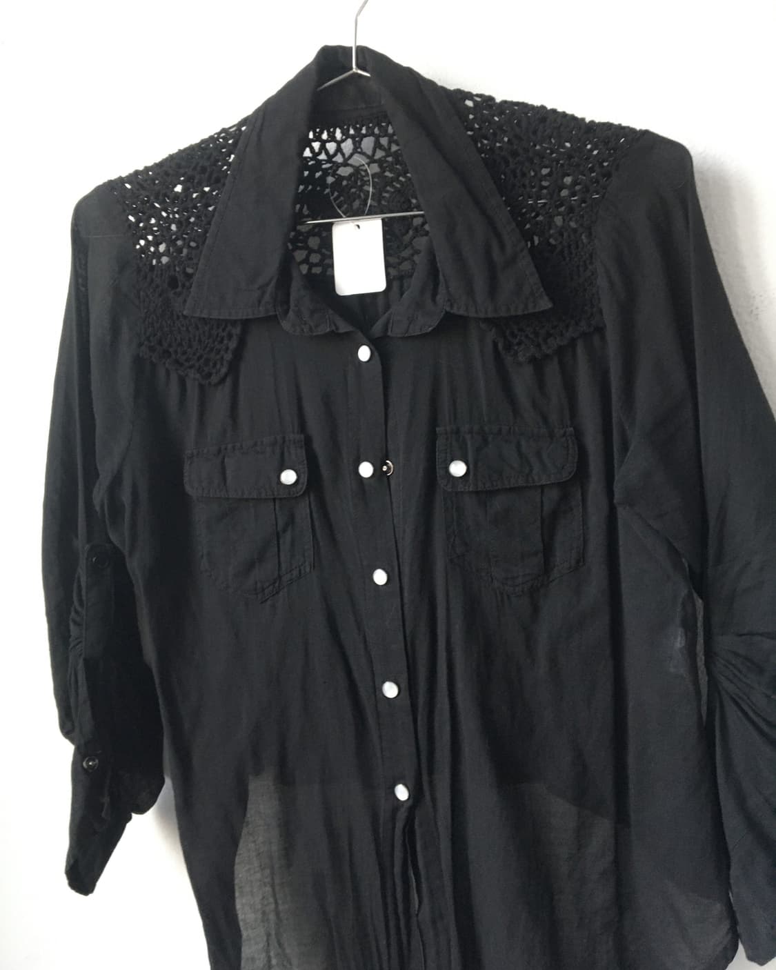 Crochet layer shirt 상품이미지3