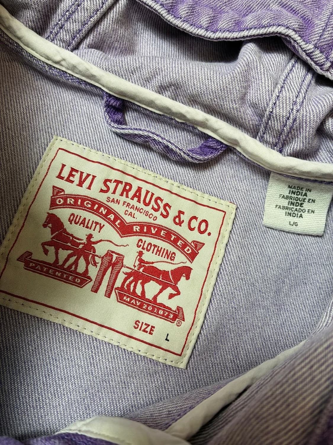 리바이스 피그먼트 Euclid 워크 웨어 아노락 자켓 PN8936 상품이미지7