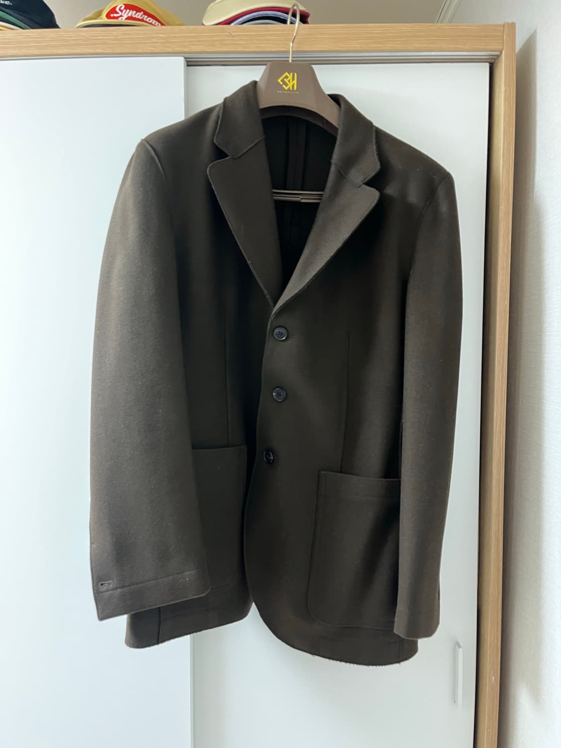 [이얼즈어고]어드저스트블 블레이저 (다크브라운)_M size 상품이미지4