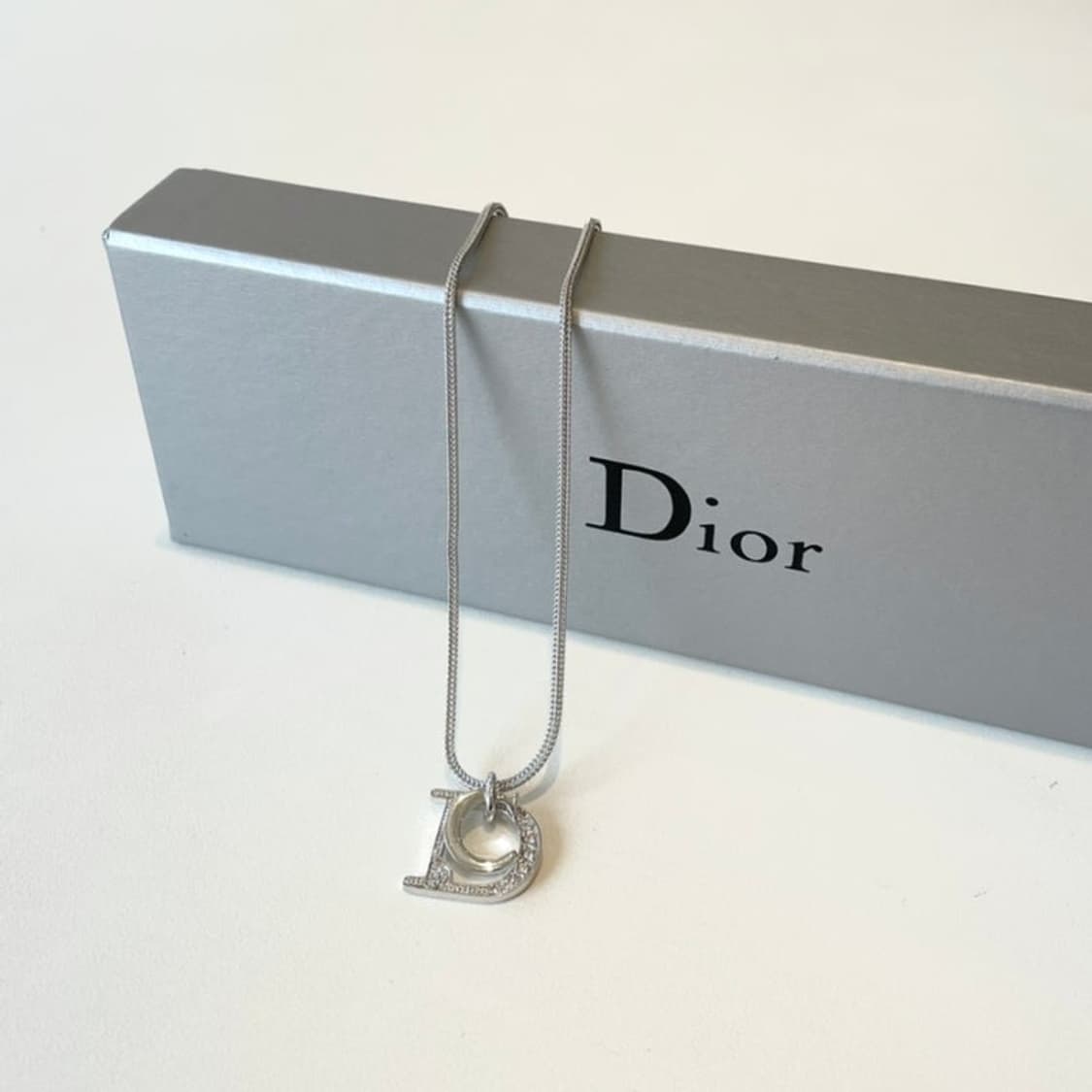 Dior layered cd logo necklace 디올 지수 목걸이 상품이미지2