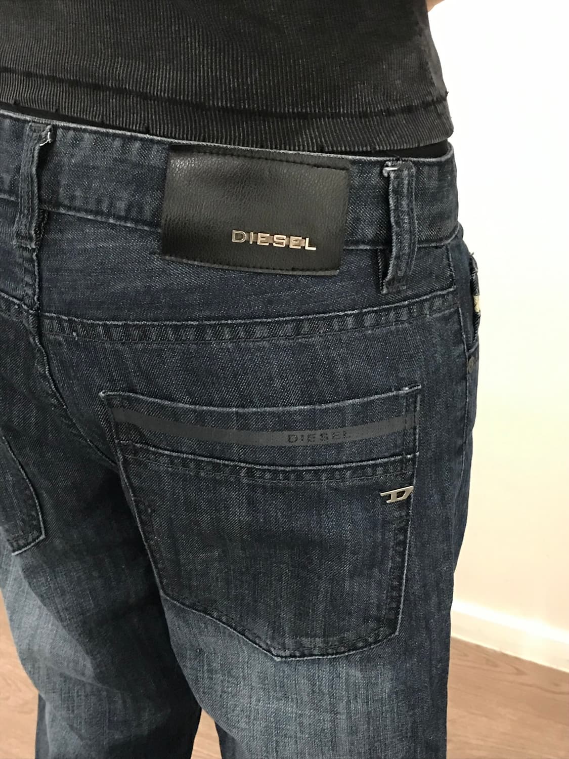 디젤 빈티지 로고 워싱 데님 32 팬츠 상품이미지5