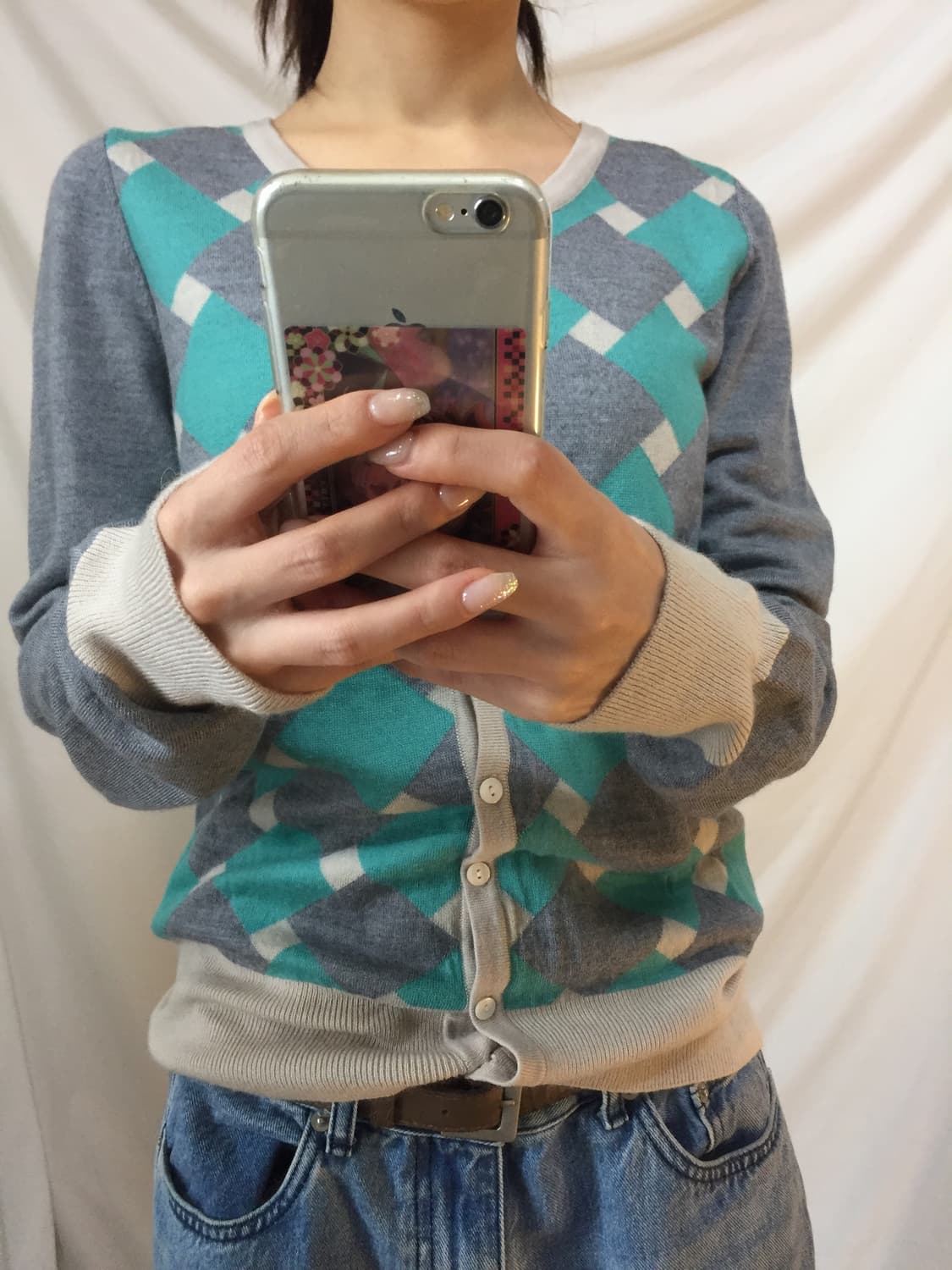 패턴 가디건 상품이미지4