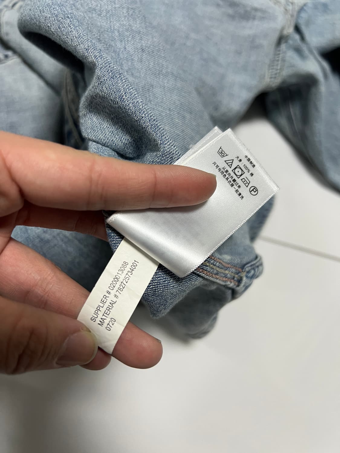 택포15) RRL 더블알엘 인디고 데님 워크셔츠 M 상품이미지9