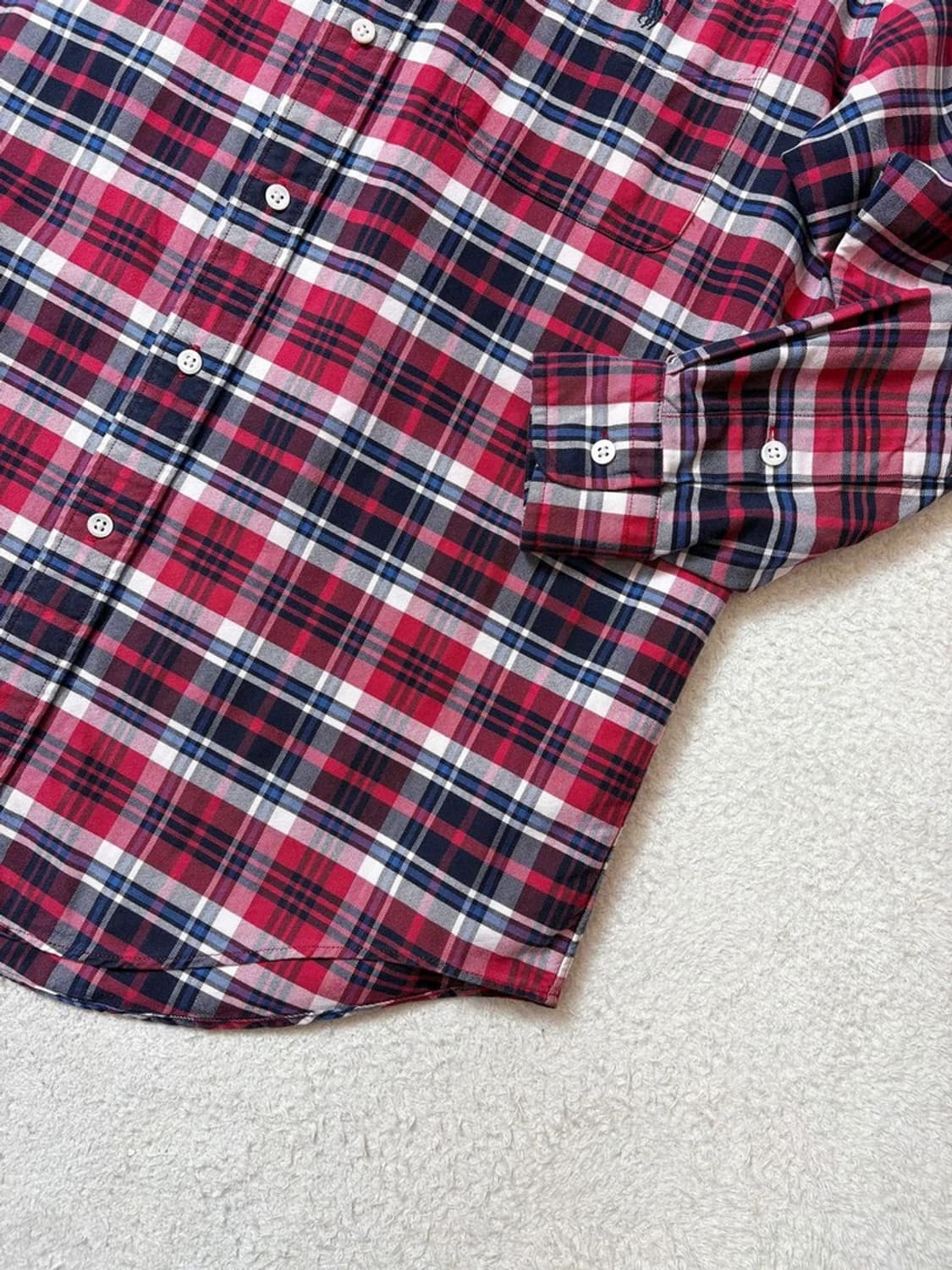 폴로 랄프로렌 00's 컨트리 체크 셔츠 PN6479    상품이미지4