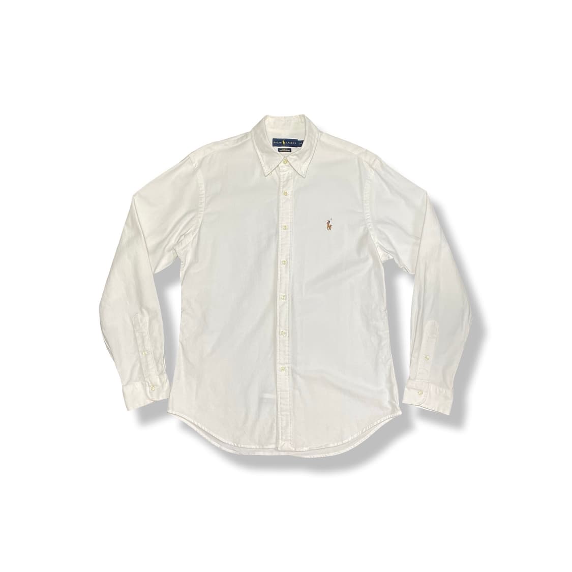 [L] 폴로 랄프로렌 화이트 셔츠 남방 슬림핏 상품이미지1