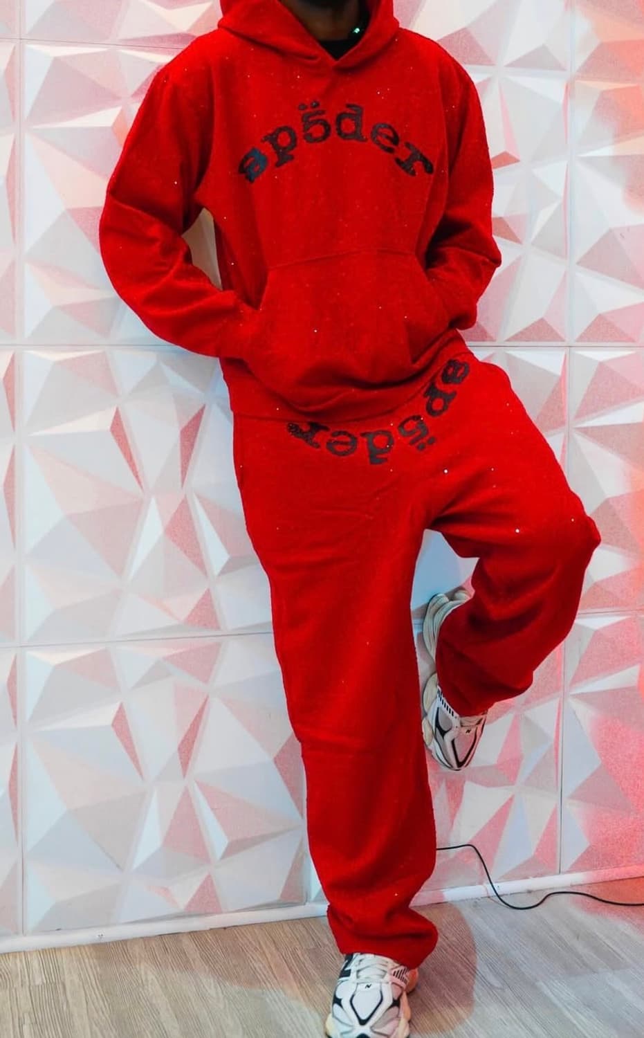 Sp5der VVS HOODIE set 스파이더 후드 팬츠 세트 상품이미지6