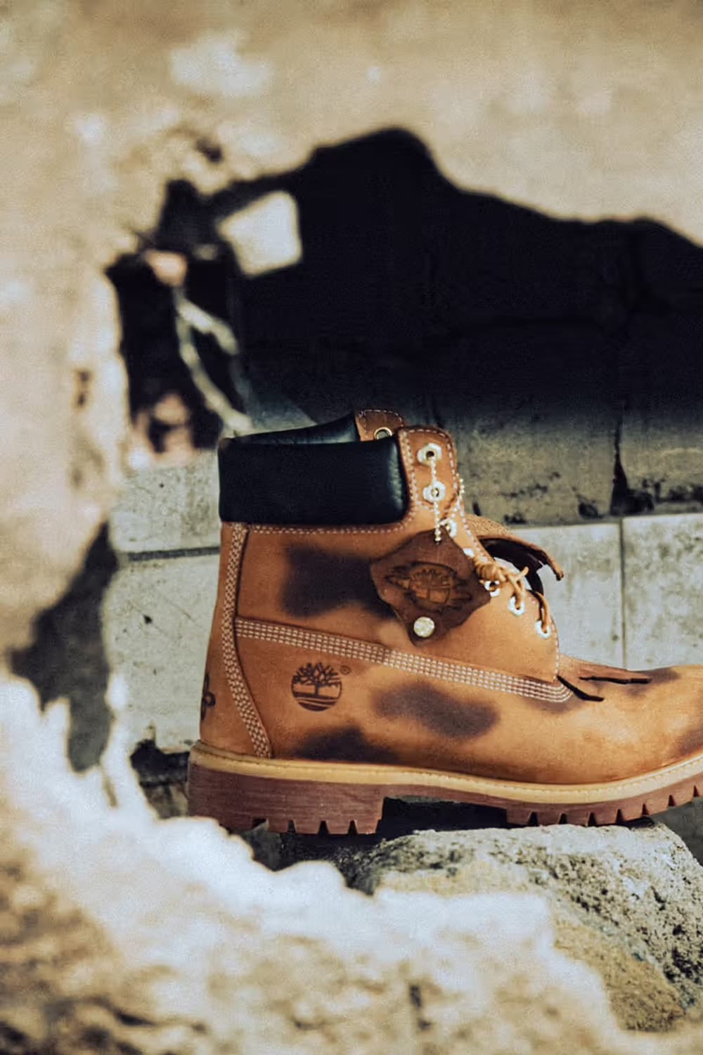 팀버랜드 x 써저리 6인치 부츠 옐로우 - 와이드 상품이미지1