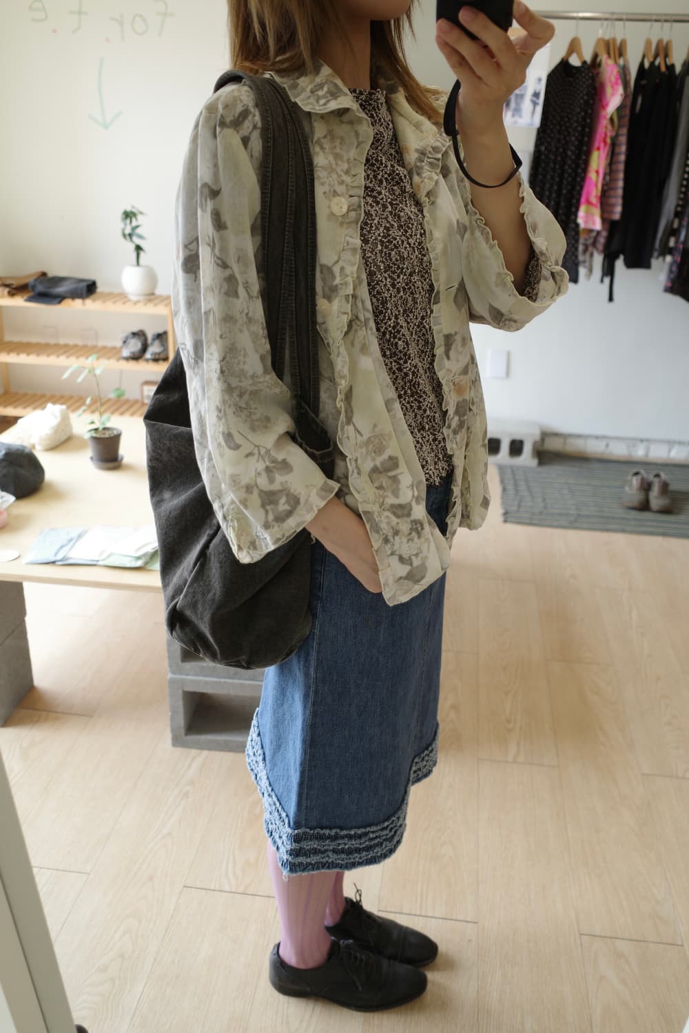 flower frill jacket  상품이미지2