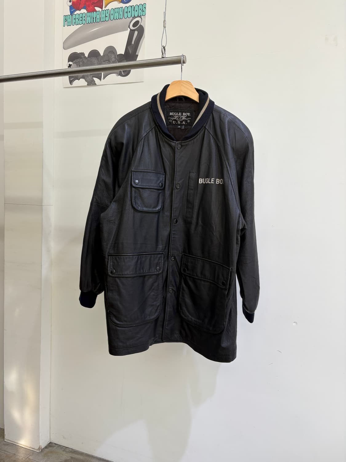 BUGLE BOY 레더자켓 상품이미지1