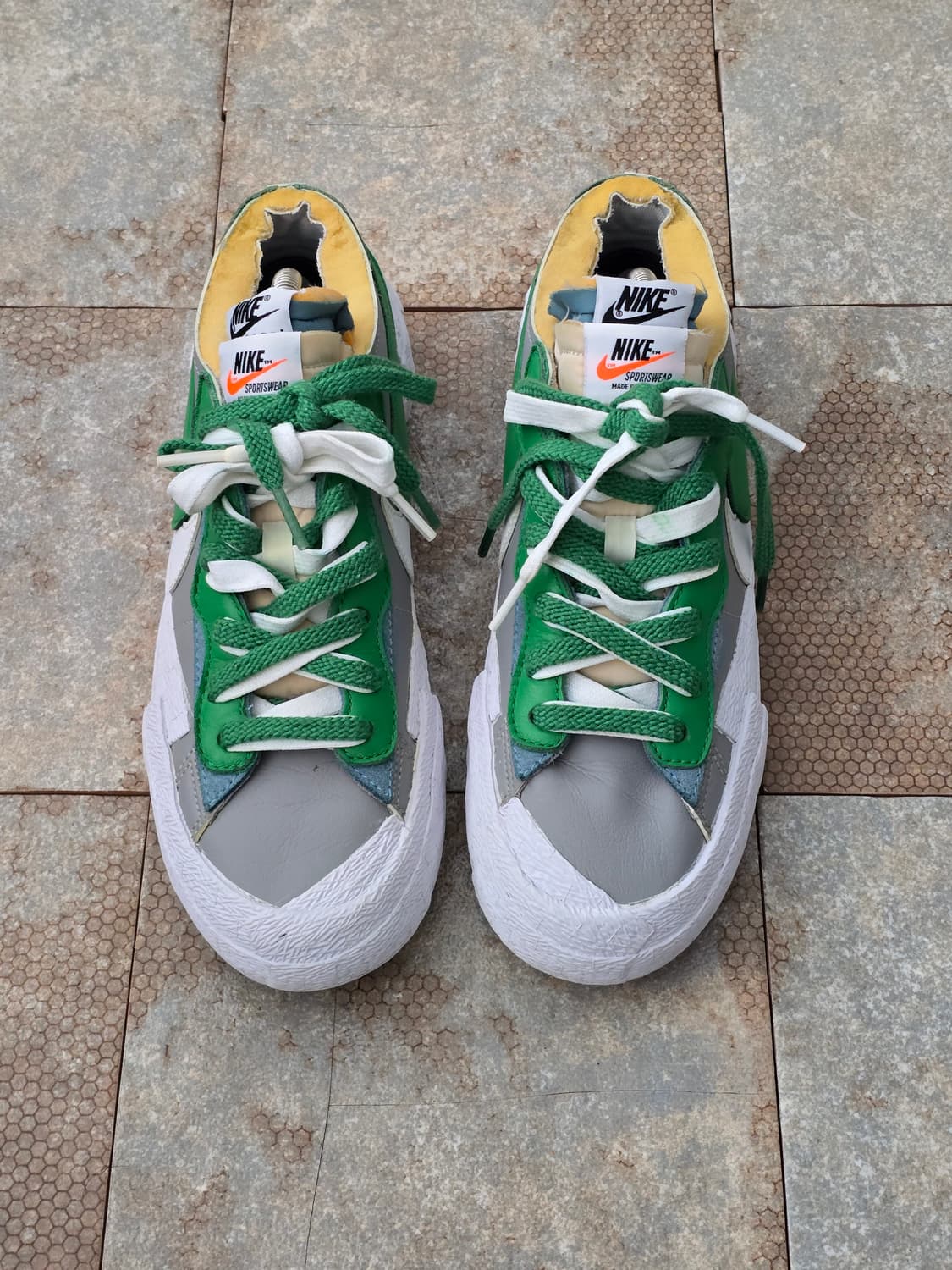 (245)나이키 사카이 블레이저 로우 그린 상품이미지2