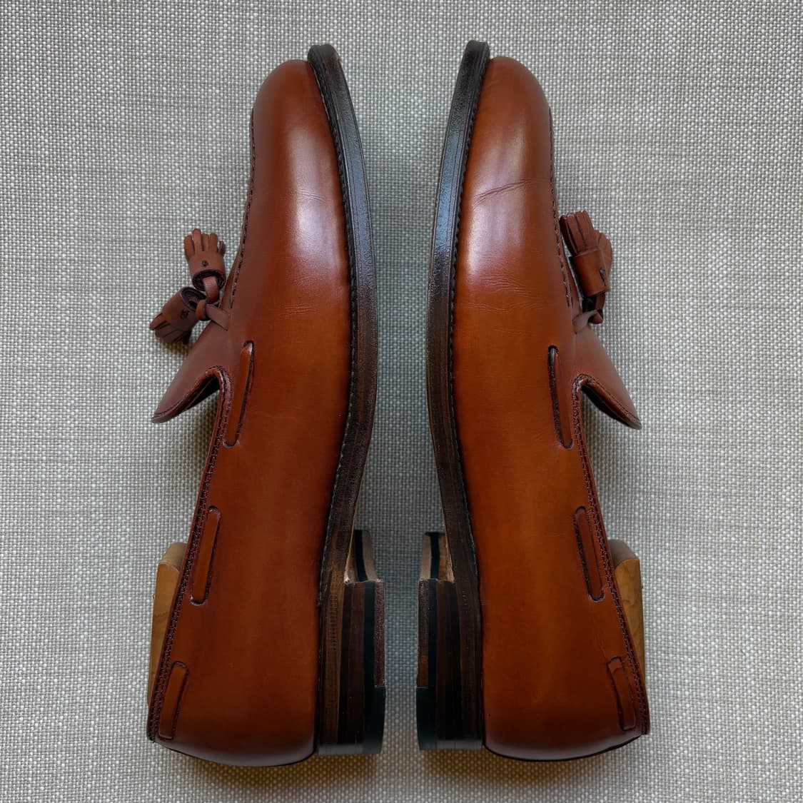[US 8.5] Alden 662 알든 탠 카프 태슬 로퍼 상품이미지4