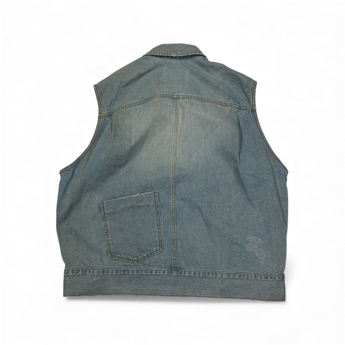 럭키 마르쉐 데님조끼  상품이미지2