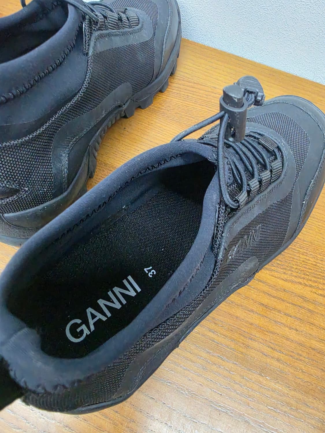GANNI 비브람 스니커즈 블랙 상품이미지8