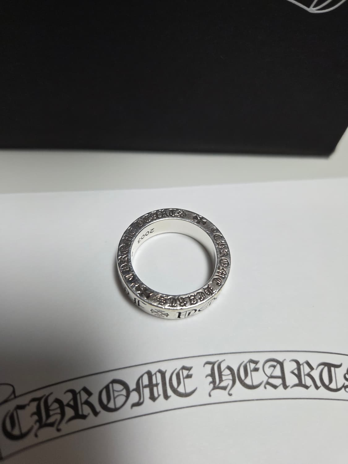 크롬하츠 퍽유링 US65사이즈(국내 13사이즈) 중고 상품이미지2