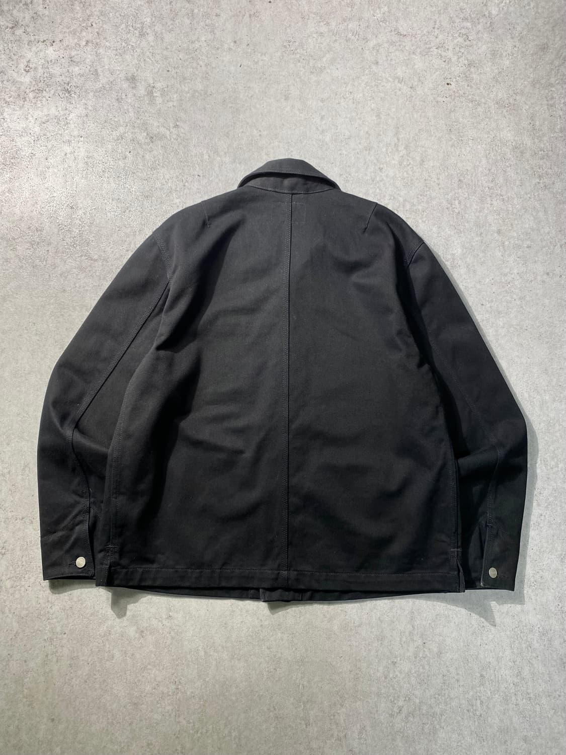 [L] Carhartt 칼하트 블랙 캔버스 초크자켓 상품이미지4