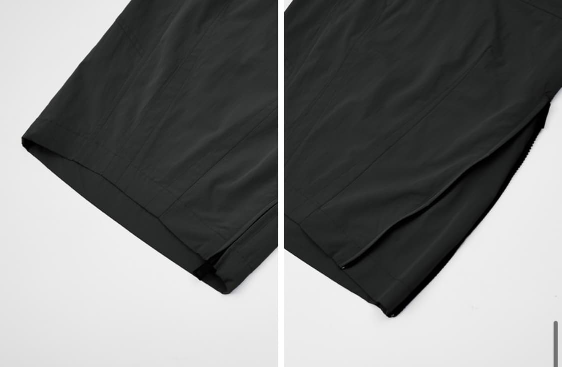 새상품) 칼라파타르 와이드 벌룬 앵클 집 벨티드 카고 팬츠 / 딥 그레이 상품이미지4