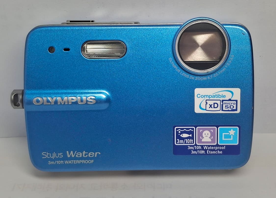 한국어 지원) OLYMPUS STYLUS-550WP-블루 상품이미지2