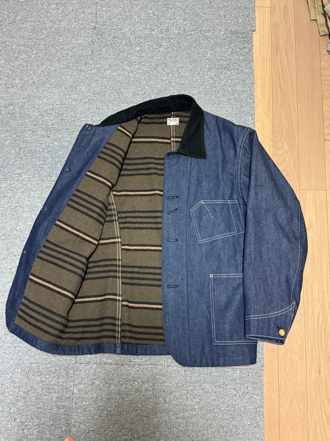 밀리토라 커버올 워크자켓 40 상품이미지3