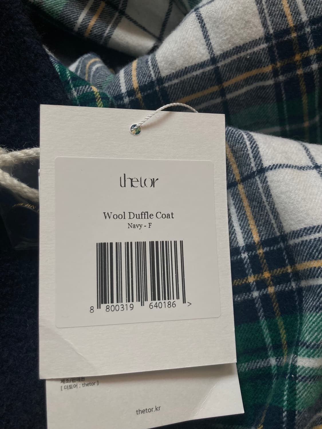 The Tor 울100% 떡볶이코트(네고불가) 상품이미지9