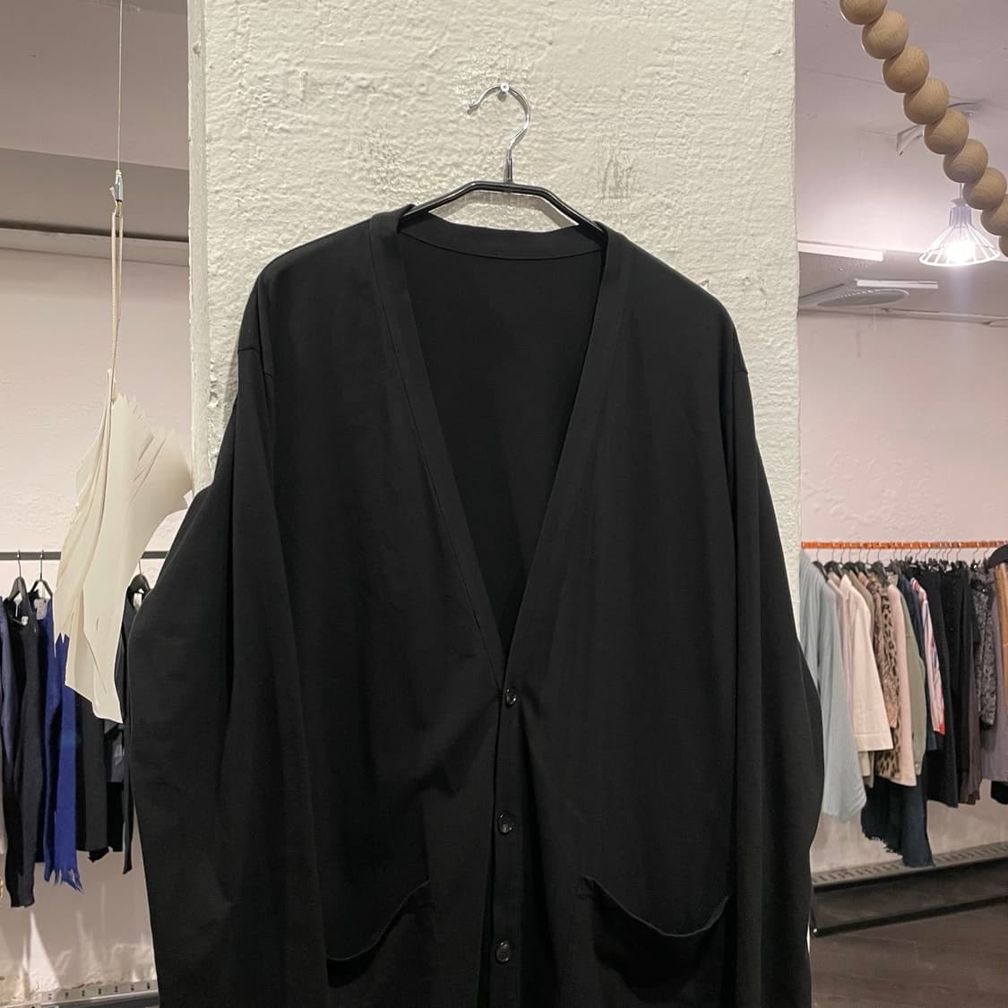 요지야마모토 롱 가디건 상품이미지2