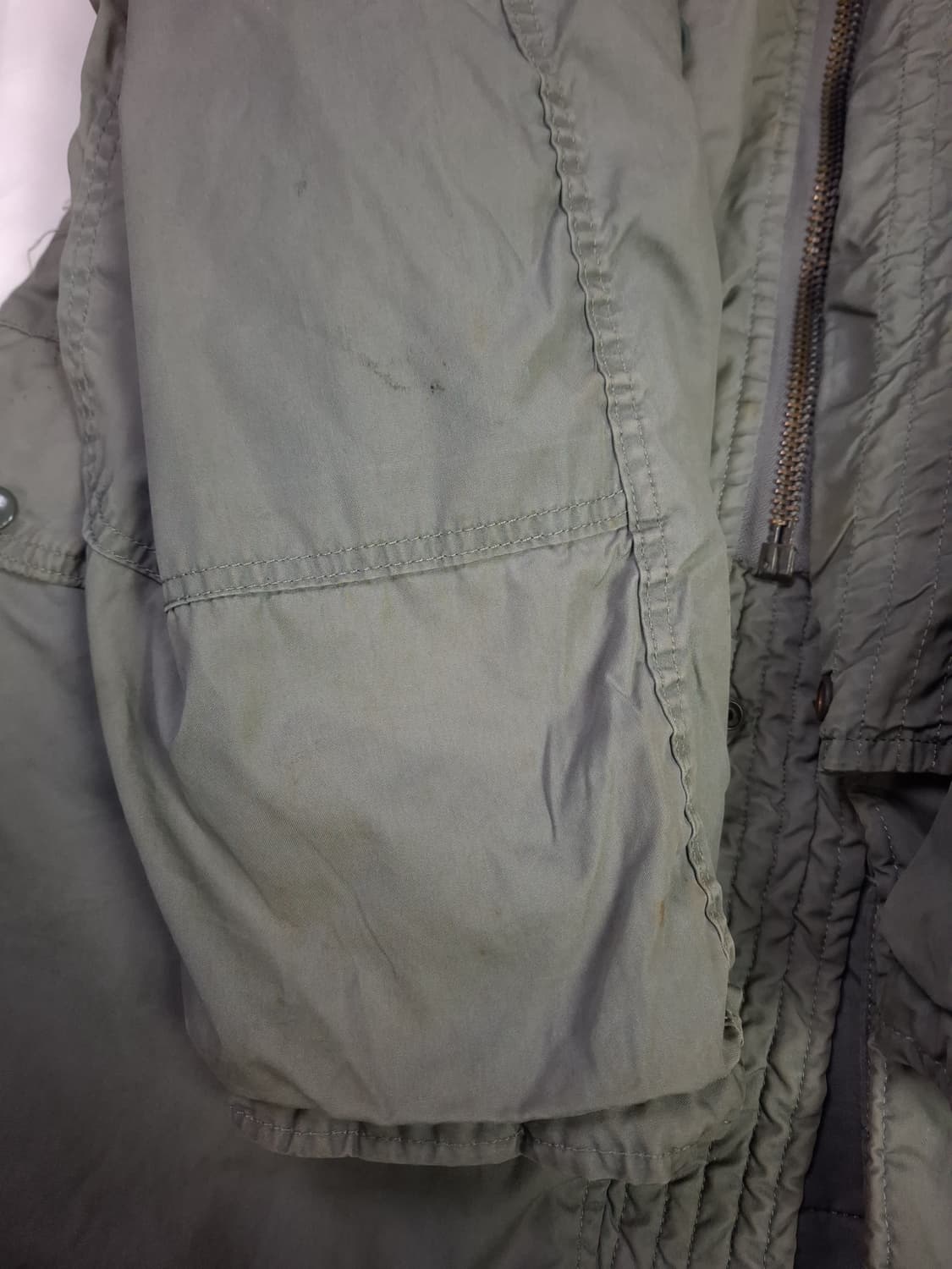오리지날 80's 미국제조 미공군 지급용 N-3B 극한지용 파카 상품이미지10