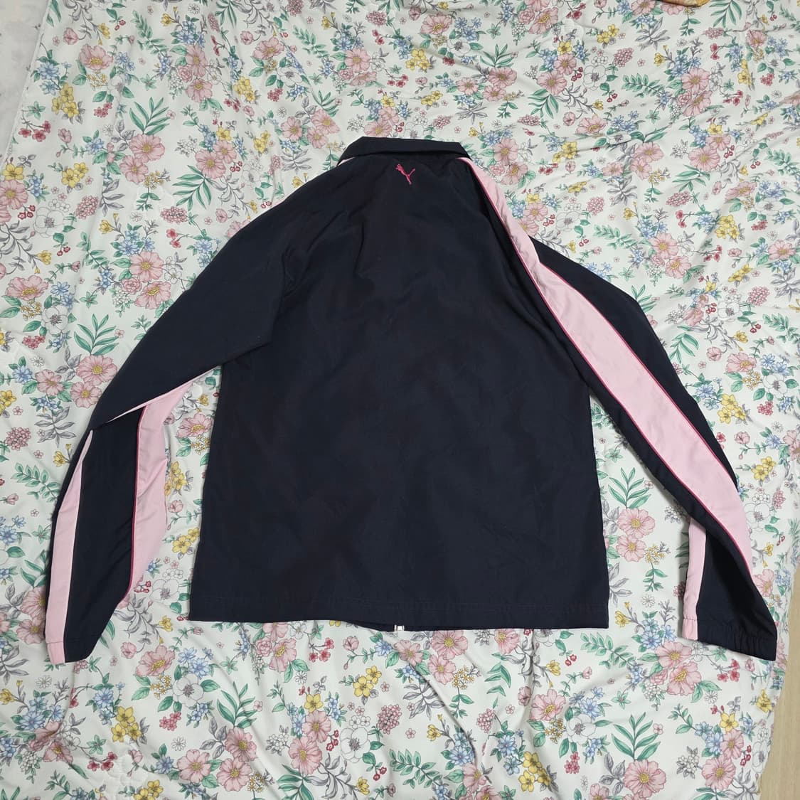 푸마 일본판빈티지)y2k 딸기우유 바람막이 올드스쿨 져지자켓 상품이미지2